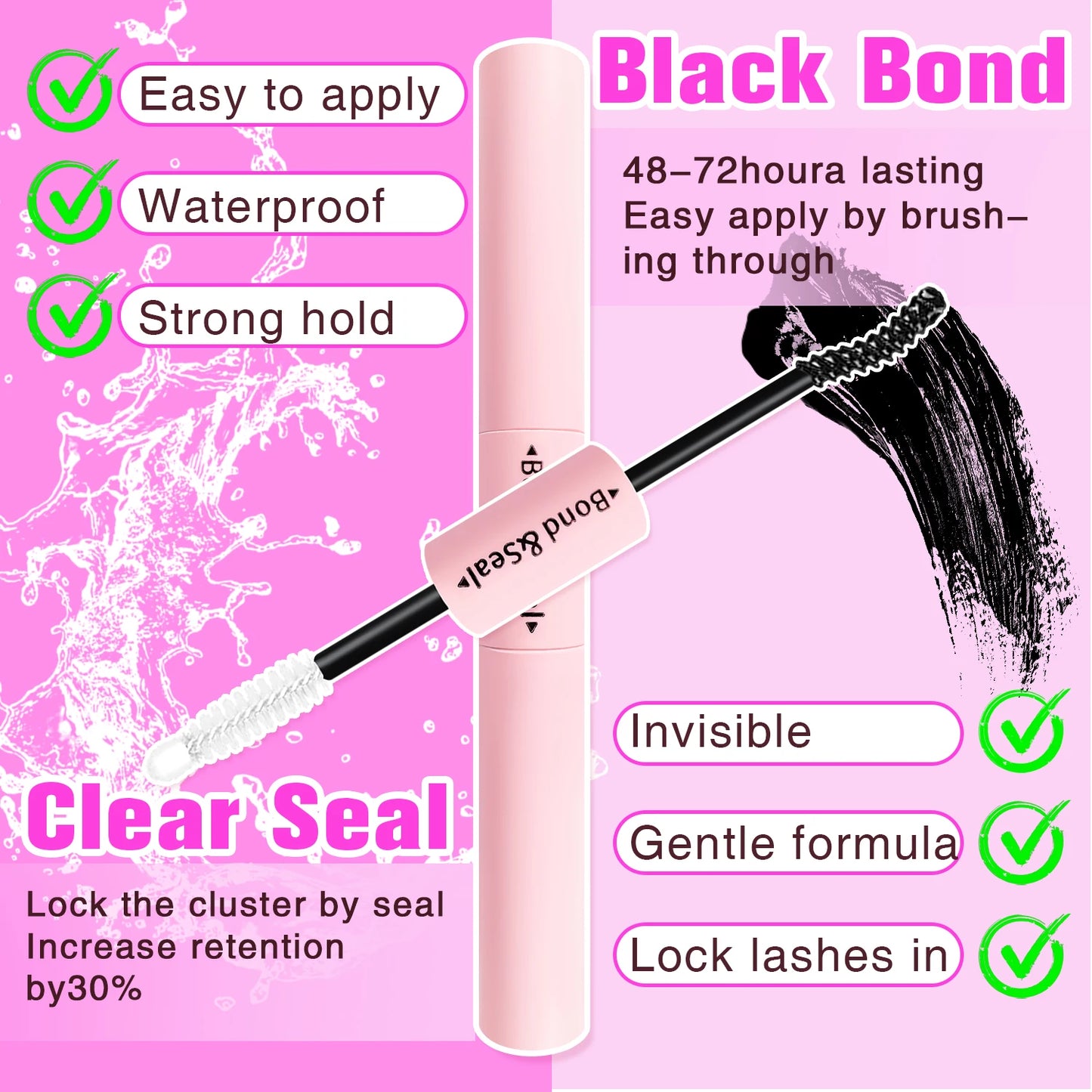 320/600/790 Cluster Lashes Kit – Daily & Party Essential with Mix-and-Match Lengths! Perfect for Effortless Glam Anytime