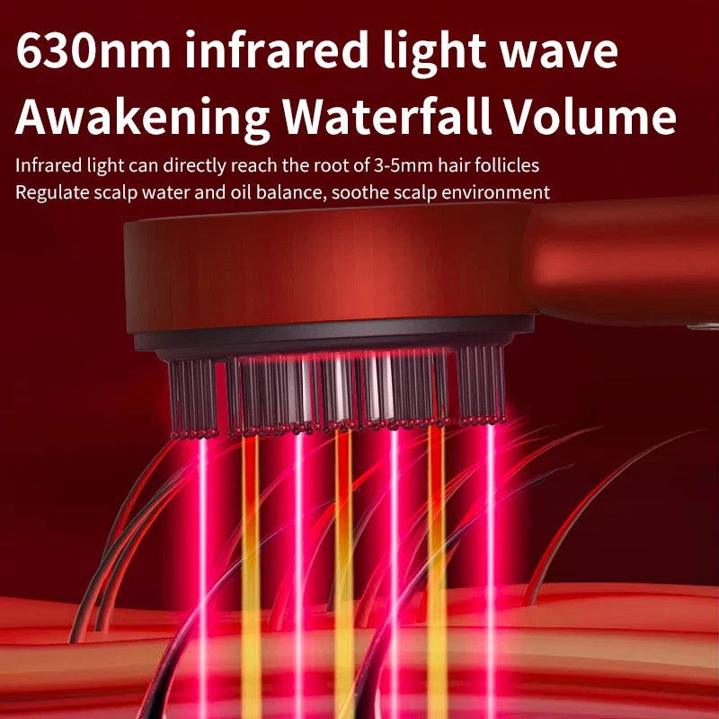 LED Hair Growth Brush